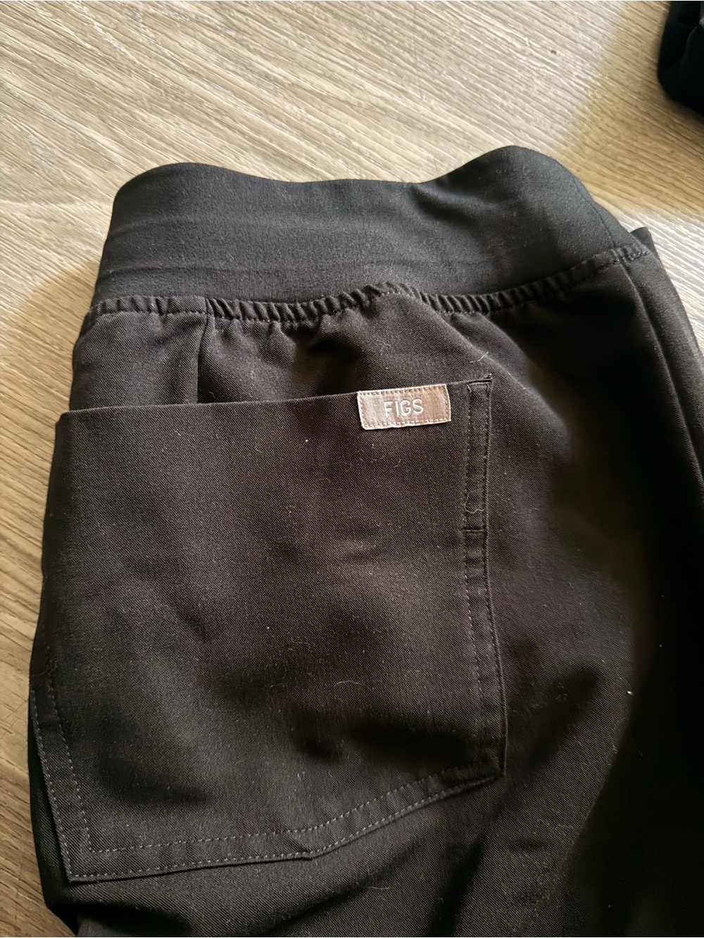 Figs Kids Black Jogger Sweatpants with Drawstring - Picture 5 of 9
